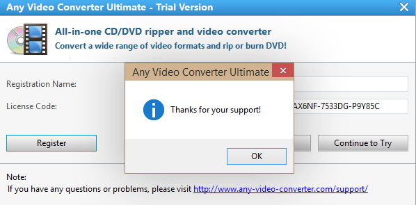 Any video converter keygen professional
